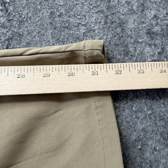 Nike Golf Pants Men 32 x 32 Beige Flat Front Stretch Flex Core Standard AJ5489 - Picture 14 of 16